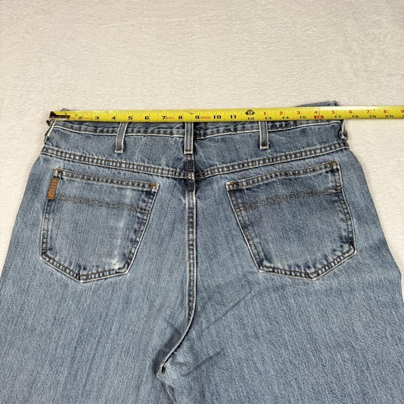 Cinch‎ Jeans Mens 35x32 Blue Denim Straight Leg RMCC-1622-C Western Distressed - Picture 13 of 16